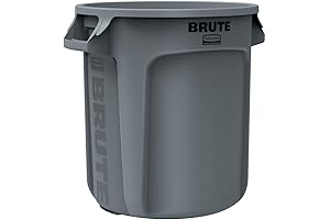 Rubbermaid Brute 10 Gallon Trash Can: Unbeatable Strength and Sanitation