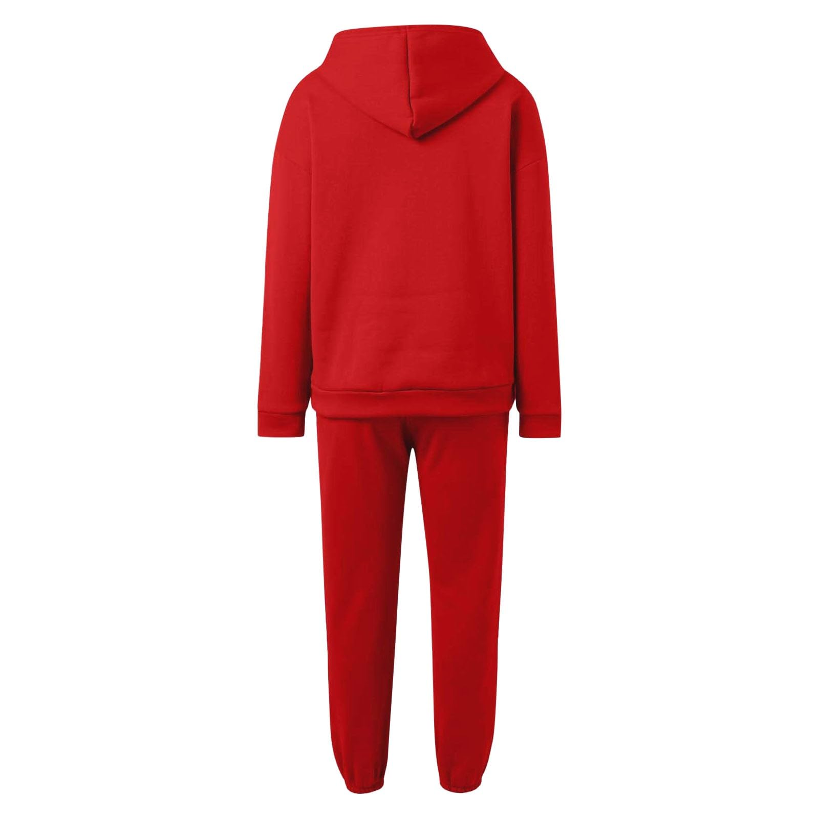 Sportanzug Mädchen Trainingsanzug Bekleidungsset 2tlg Langarm Sweatjacke mit Kapuze und Sporthose Jogginganzug Trainingsanzug Kinder Mädchen Lässige Einfarbig Tracksuit Freizeitanzug Activewear