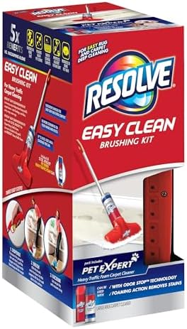 Resolve Pet Expert Easy Clean Carpet Cleaner Gadget + Foam Spray Refill