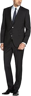 DTI GV Executive Men's Two Button Suit Modern Fit Blazer Jacket Pants 2 Piece