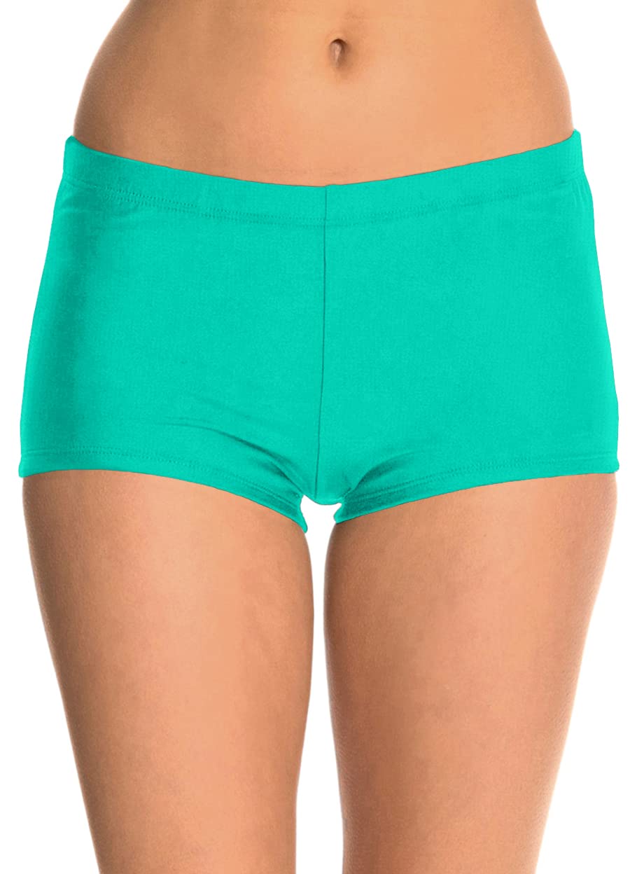 Ecute Womens Swimming Shorts Black Beach Swimwear Bikini Bottom