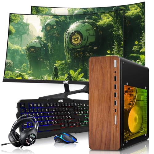 HP Full Dark Gaming PC, AMD Ryzen 3 Pro, 8GB RAM, 256GB SSD, Win 11