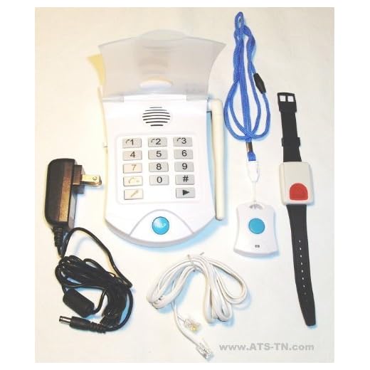 Senior HELP Dialer Medical Alert - No Monthly Fees Medical Alert System- HD700