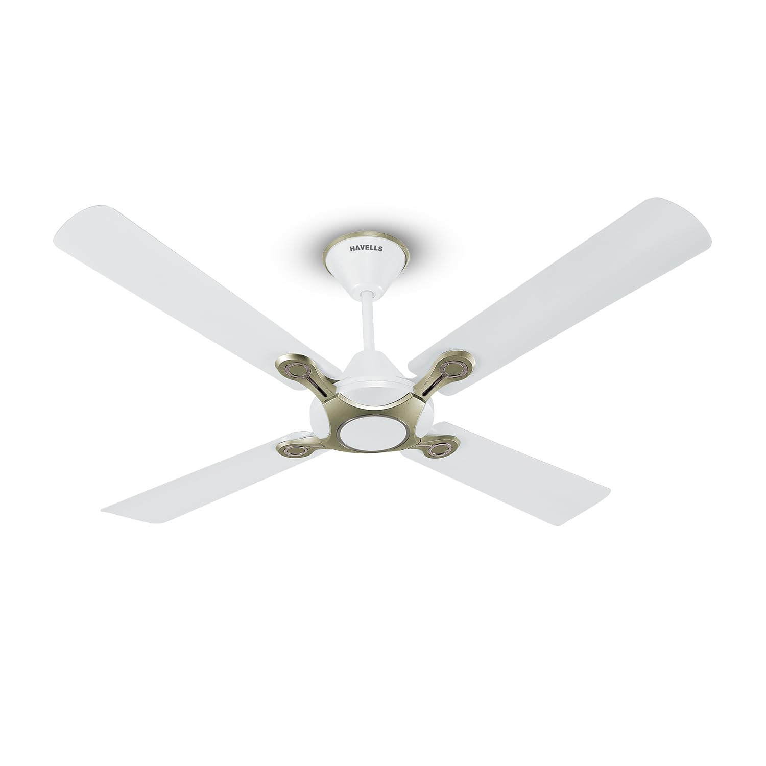 Havells Leganza 4 Blade 1200mm Ceiling Fan (Pearl White Silver)