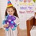 BSTAOFY Light up Pegasus Stuffed Animal Glow Unicorn LED Soft Plush Toys, Bedtime Nightlight Companion Gift for Kids on Christmas Birthday Valentines Day, Purple