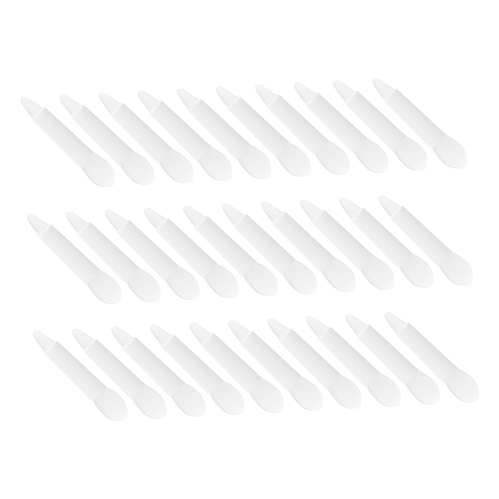 Mikinona Lipstick Brush Set 30pcs Silicone Lip Mask Applicator Soft Gentle Perfect for Daily Professional Use