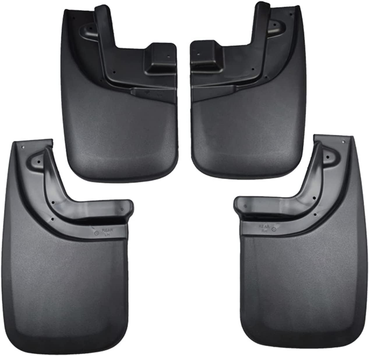 NYSLDSCO 4Pcs Premium Mud Flaps for Toyota Tacoma N300 2016-2021 Front and Rear Splash Guards Durable Mudguards Protection Against Road Debris