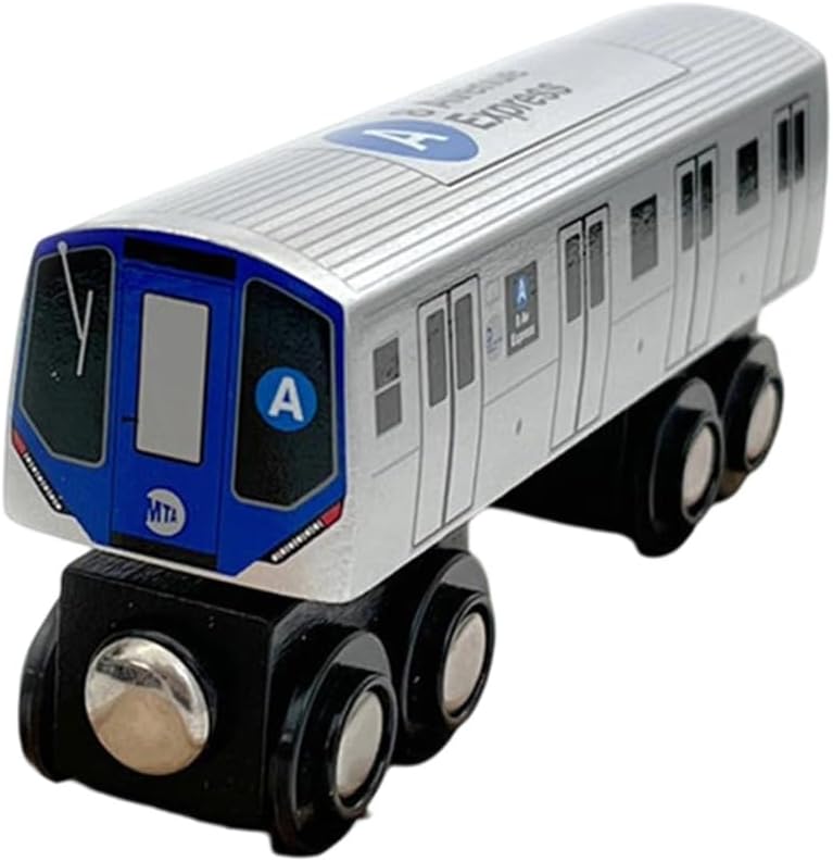 MUNI PALS MP01-110A Wooden Subway Car New York City MTA NYC A Train 8th Avenue Express New NTT Train R211
