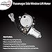 Window Lift Motor Front Right Passenger Side | for 2004-2014 Nissan Titan, 2004 Nissan Pathfinder Armada, 2005-2014 Nissan Armada, 2004-2011 Infiniti QX56 | Replace# 80730-9FJ0A, 80730-ZT01A