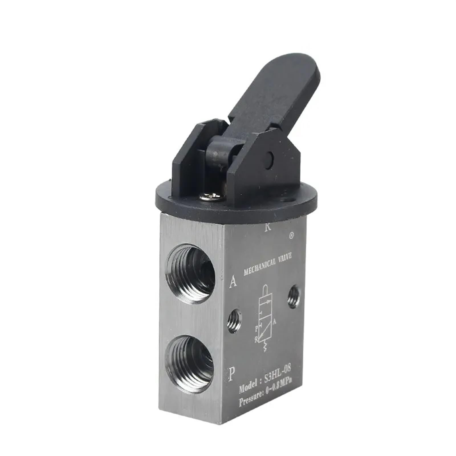 Vanne mécanique pneumatique S3HL-08 haute précision PT 1/4