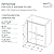 Transolid FBPT607008F-J-MB Frederick 57.75-59 in. W x 70 in. H Semi-Frameless Bypass Shower Door in Matte Black with Frosted Glass