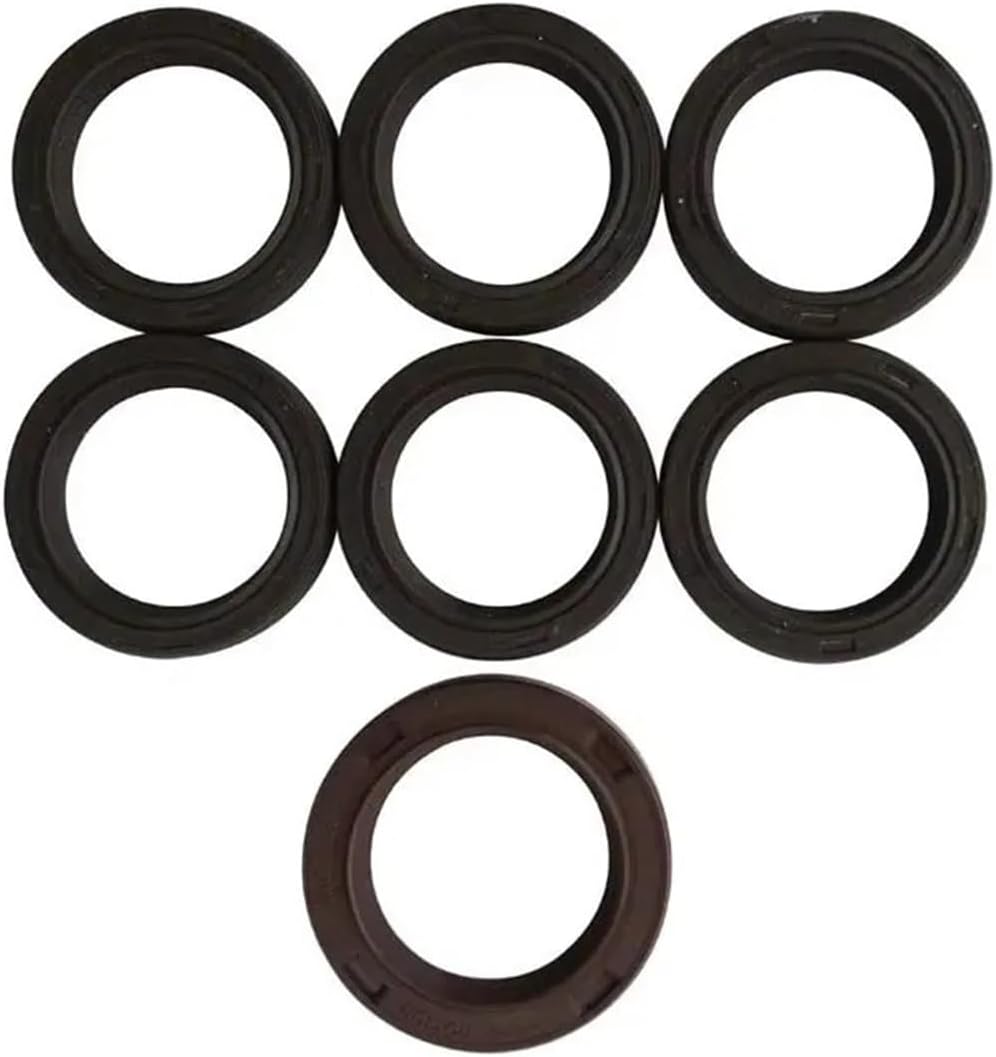 Compatible with ZT 25K4F KV6 Valve Oil Seal Valve Cover Gasket Intake and Exhaust Gasket Crankshaft Oil Seal(Valve Oil Seal)