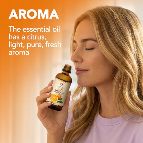 Aceite Esencial de Naranja Dulce 100 ml para Aromaterapia miniatura 3