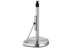 Paper Towel Holder Stand with Tension Arm
