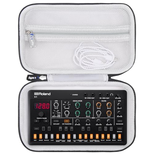 worfty Case for Tweak Synth (S-1) - Travel Protective Carrying Storage Bag (Black)