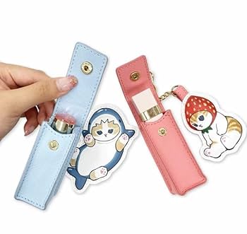 Nの口紅デザインポーチ 楽天市場】リップケース ミラー付き 鏡付き 【 simple デザイン