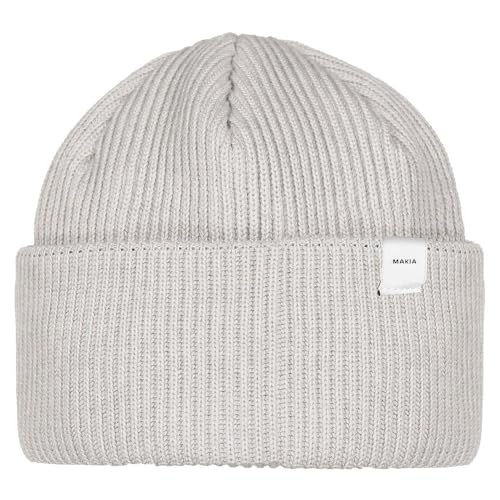 Bonnet Merino Beanie MAKIA en maille premium de laine nordique minimaliste