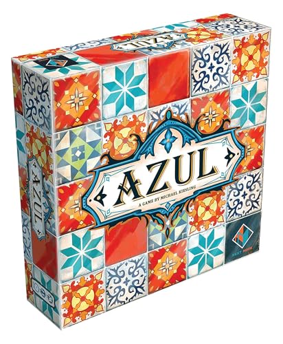 Image of Family Card & Board Games for Adults and Kids, Fun Strategy & Party for All Ages, Multi-Players, Perfect for Game Nights, Travel & Home Entertainment (Azul)