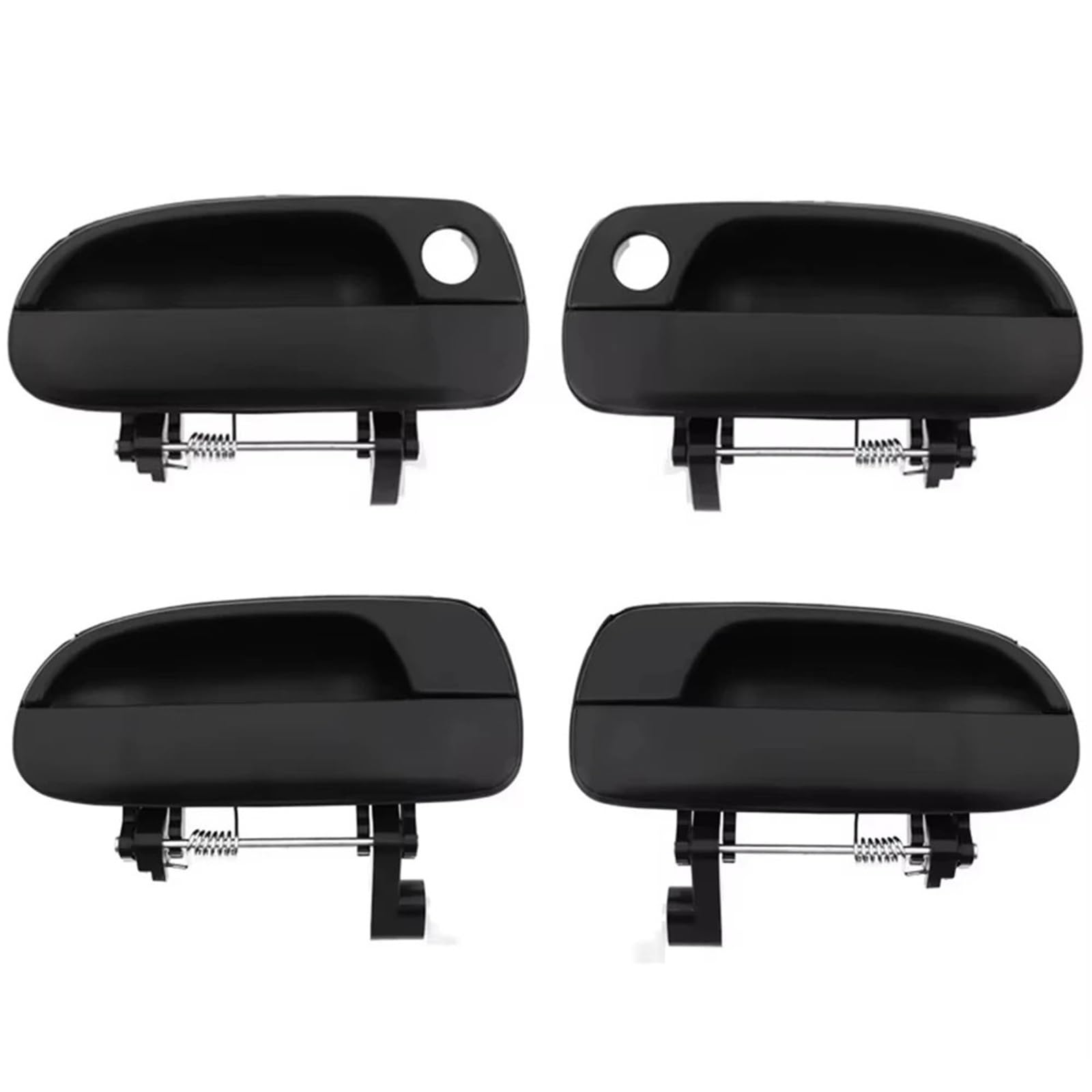 BQWYEDPL ​4pcs Fit for Hyundai Fit for Accent 2000-2006 Door Outer Handle 82650-25000 82660-25000 83650-25000 83660-25000 Car Door Latch Handle