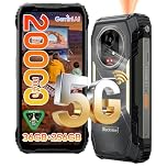 Blackview Xplore 2 Projector 5G Rugged Smartphone, 20000mAh 120W, Android 15, 3.2K HDR 120Hz AMOLED Display, 50MP + 20MP Night Vision, IP69K/eSIM/WiFi 6E & 36GB+256GB/2TB Rugged Phone with Projector