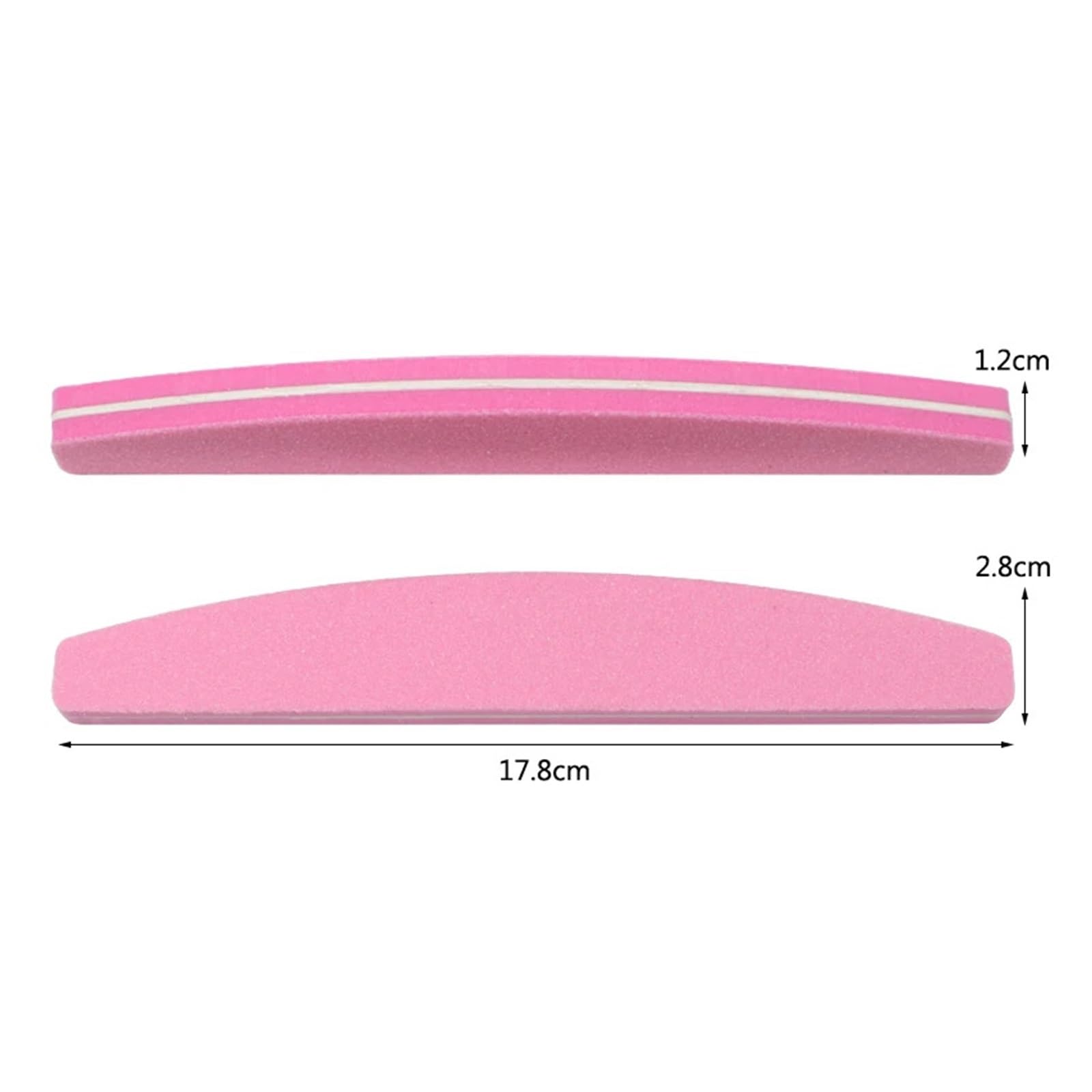 5 szt. gąbek ściernych do paznokci, pilniki 100/180, kolorowe, dwustronne, papier ścierny, blok gąbkowy, lakier do paznokci, narzędzia do manicure(Mix Color)
