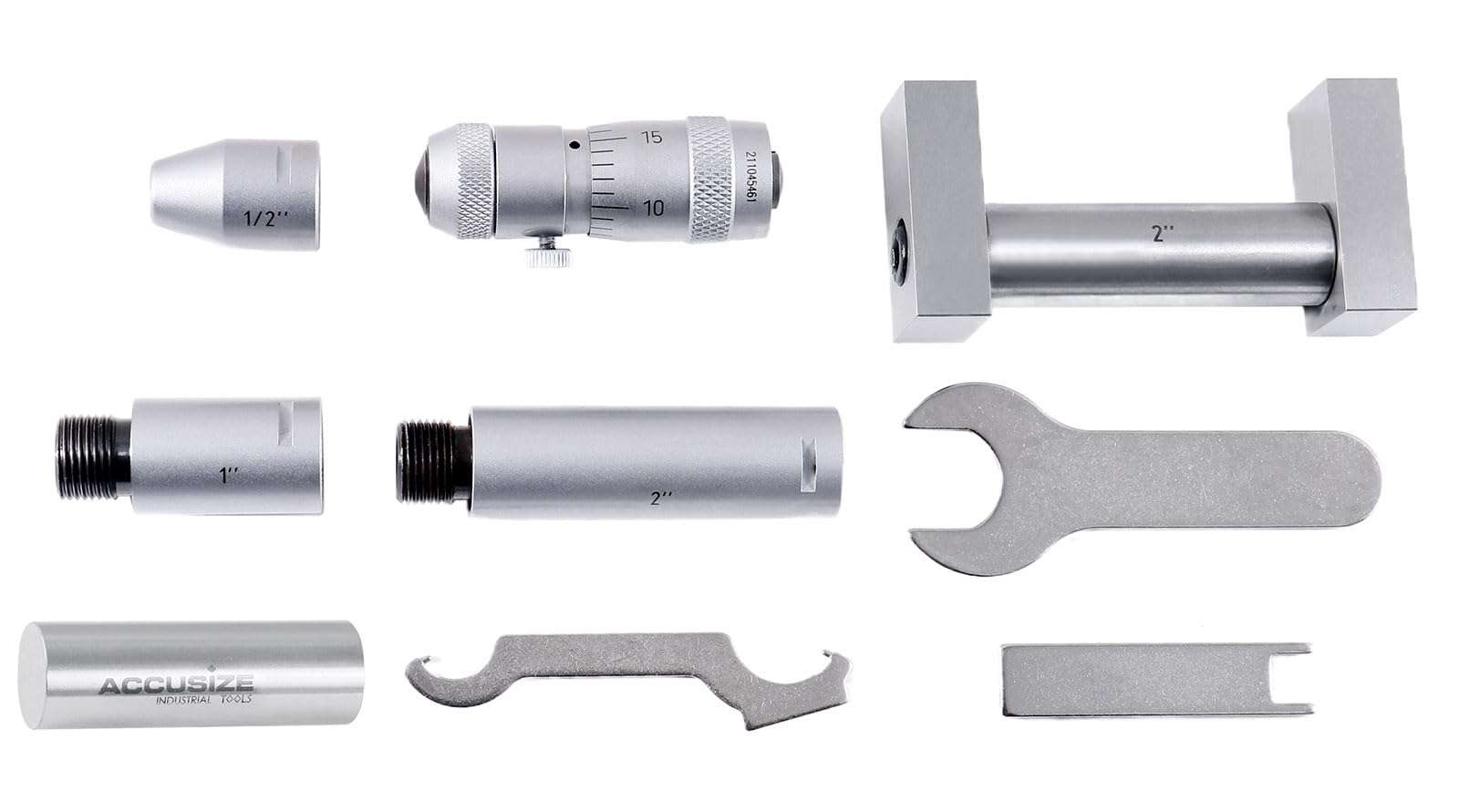 Accusize Micrometers Set - 0.001" Increments -3 Accusize Micrometers Set - 0.001" Increments -3