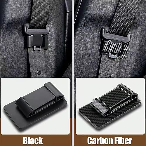 Auto Sicherheitsgurt Schnalle Clip,Auto Sicherheitsgurt Schnalle Halter,Auto Sicherheitsgurt Stowage Adjuster Schwarz