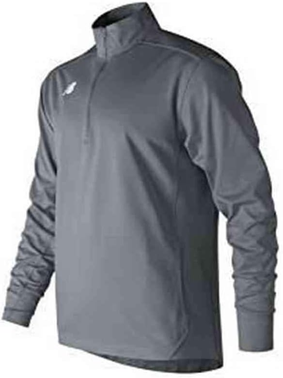 Mens Lightweight Solid Half Zip