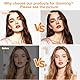 TAVADA Ringlicht Mit Stativ,Handy Overhead Stativ 10,Dimmbares LED-Ringlicht,RGB Ring Light,Tisch Selfie Licht Ringleuchte Lichtring für Videoaufnahmen,Makeup,Tik Tok,Kompatibel mit Smartphone