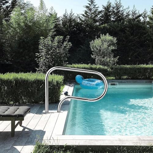 Pool railing de piscine enterrée et rampe d'accès spa de terrasse - 5