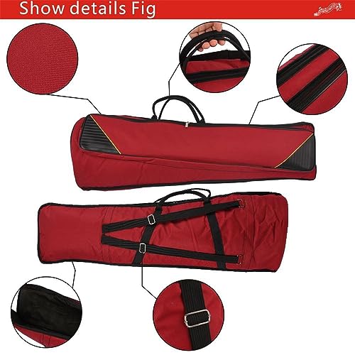 Housse trombone ténor Oxford imperméable sac à dos portable - 5