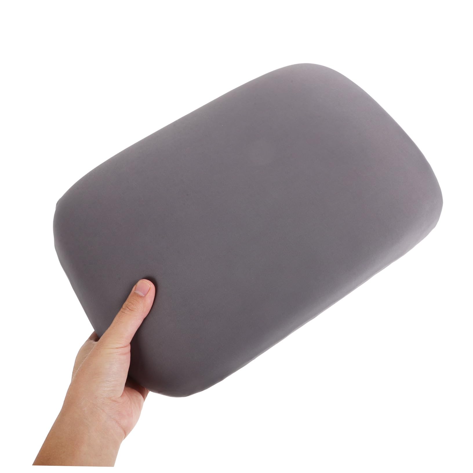 Cuscino da Viaggio Piccolo per Studenti e Ufficio in Schiuma Memory Rivestimento in Seta Ghiacciata, Fresco e Portatile per Pisolini