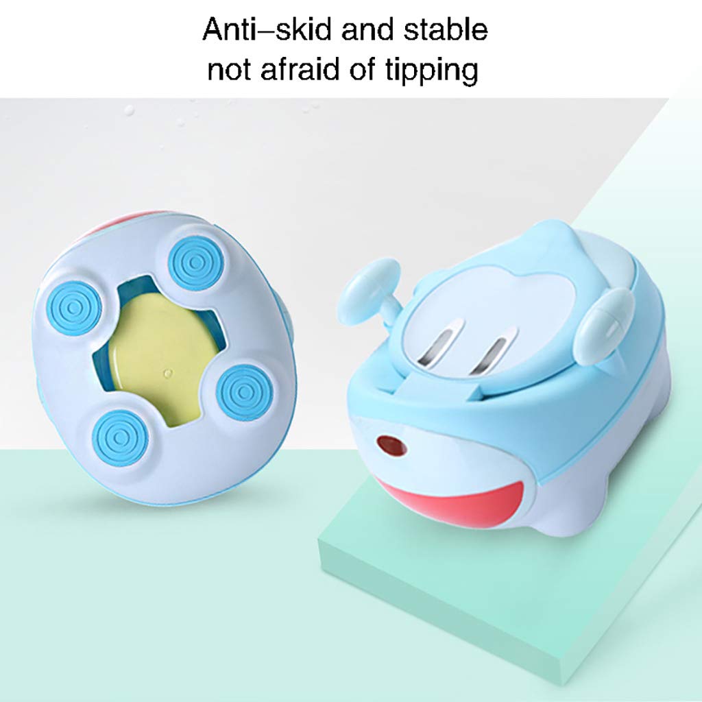 Vasino da Toilette per Bambini, Sedia per vasino per Bambini e Bambine, Design ergonomico Antiscivolo Perfetto per i Bambini Piccoli,Rosa