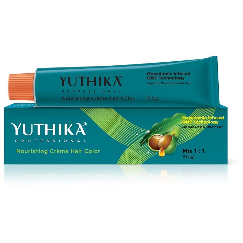 Image of YUTHIKA Professional Creme Hair Color 100gm Dark Brown 3.0