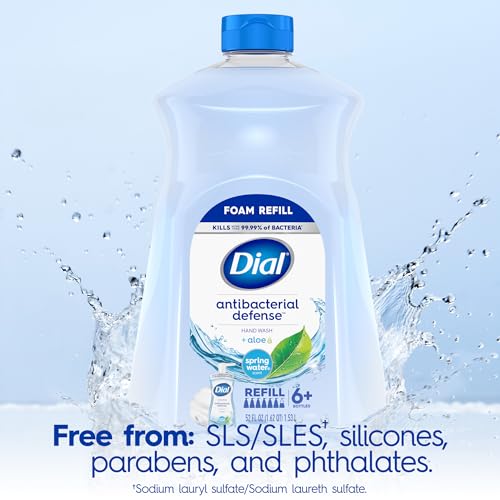 28% Off Dial Antibacterial Foaming Hand Soap Refill, 52 fl oz