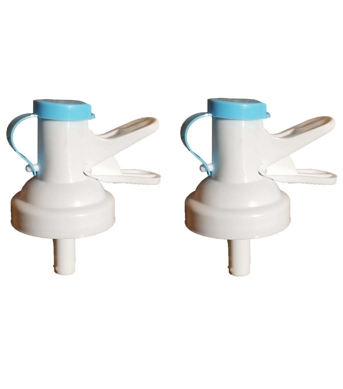 Water Dispenser Valve * 2-Pack * Fits 50mm THREADED TOP ONLY! 3 or 5 Gallon Bottles – BPA-Free, Reusable Spigot Cap – Compatible with American Maid Jugs – Easy-Install Faucet by XYZ Boat Supplies