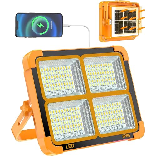 Recopilación y reviews de Lámparas de Emergencia Led exteriores disponible en línea para comprar. 37 Lámpara Solar Recargable Luz Solar Exterior Jardin,Luz Solar Portátil LED de Trabajo,luz de trabajo de emergencia,Kits de luces seguridad para el porche de la glorieta del...