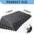 12” x 12” Drainage Interlocking Floor Tiles, 12 Pack Non-Slip Pool Deck Drain Tiles for Flooring, Soft PVC Splicing Modular Cushion Mats, Rubber Floor Tiles with Holes for Shower Basement Garage Shed