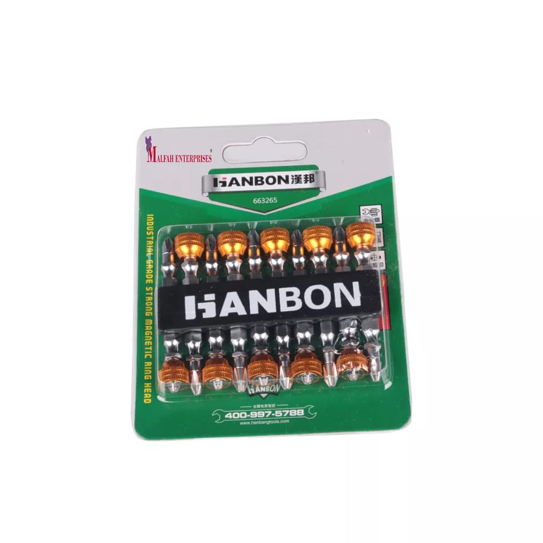 MALFAH ENTERPRISES Screwdriver Bits Set Industrial & Home Use Magnetic Ring Bit 65MM (PACK OF 10) 663265 (B0B74ZFNTY) Amazon Price History, Amazon Price Tracker