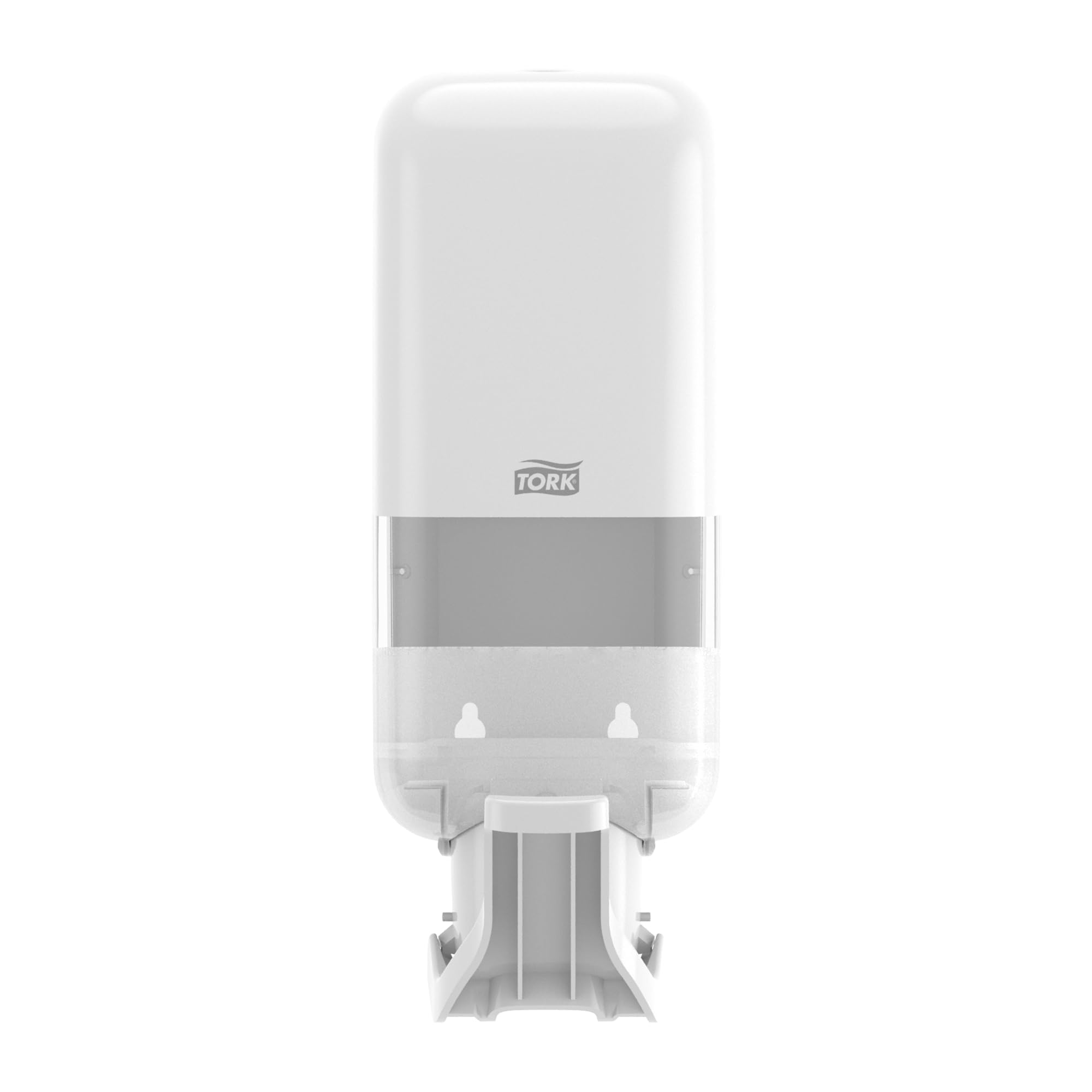 Tork Distributeur de Savon et de désinfectant avec Levier coude Blanc S4, consommables Mousse, Liquide et Gel, Gamme Elevation, 564100