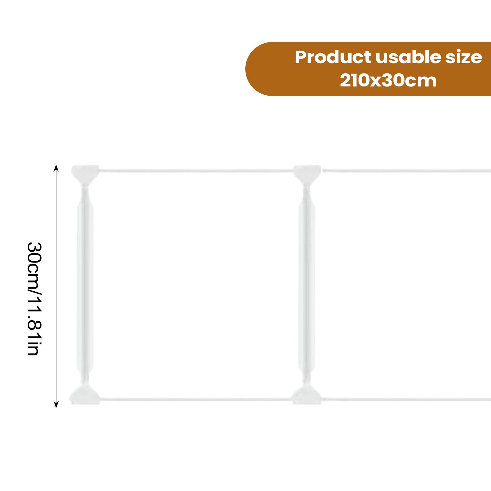Protector para Mascotas Debajo De La Cama - Tablero De Barrera Ajustable Y Transparente - Bloqueadores Bajo Cama,para Gatos Perros Hogar Muebles Sofá Sillón Sala De Estar Dormitorio Esquina