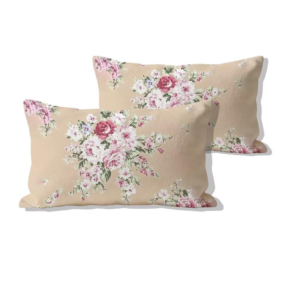 Housses de coussin 50x70cm lot de 2 en velours pour décorer votre salon scandinave
