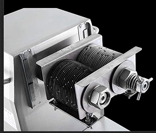 NEWTRY Allesschneider Kommerzieller Fleischschneider Scheiben Schneider Elektrische Schneidemaschine mit 3 Klingen für… – Bild 3