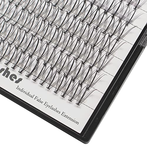 Dedila Cluster Lashes Thickness 0.07Mm D Curl Beauty Nature Long Individual False Eyelashes Mixed 12-14Mm/14-16Mm/16-18Mm To Choose Makeup 3D Volume Eye Lashes Extensions 200Pcs (Mixed 16-18Mm) #TOP2