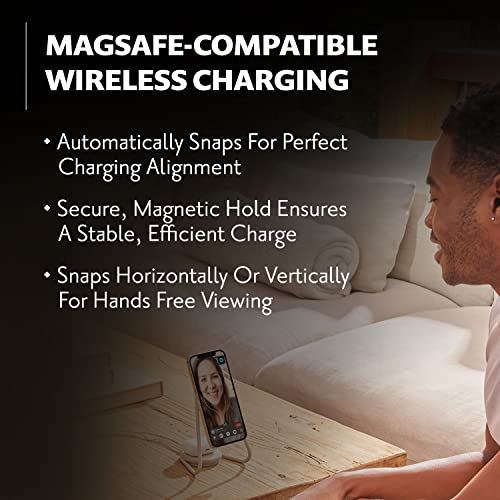 Courant-Mag2-Essentials-Wireless-Charging-Stand-Belgian-Linen-2-in-1-Multi-Device-Charger-Magnetic-Stand-for-MagSafe-iPhones-with-Charging-Base-for-AirPod-Cases-Camel