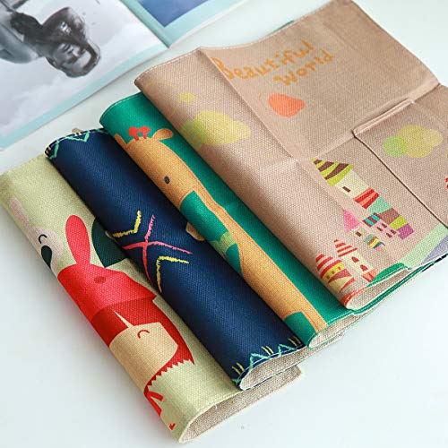 ZITFRI 4pcs Tovagliette Cotone Bambini Tovagliette Americana...