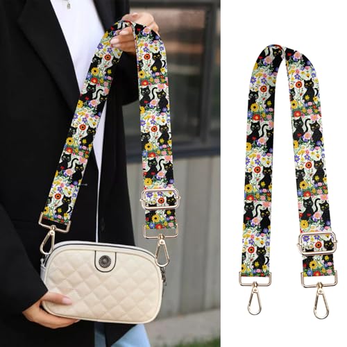 Image of Purse Strap Crossbody Shoulder Straps Adjustable Replacement 1.5 inch Wide for Women Girls Bag Cute Aesthetic