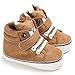 YALASUO Fuchs Kinder Baby Junge Mädchen Cartoon High-Top Canvas Sneakers Shoes Kinderschuhe Weiches Leder Krabbelschuhe Baby Schuhe mit Klettverschluss