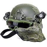 Multifunctional Tactical MICH 2000 Helmet, Military Airsoft...