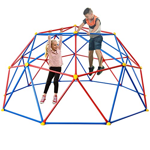 10FT Dome Climber, Climbing Toys for Toddlers 3-8 Olds, Jungle Gym for Backyard with Max Load...